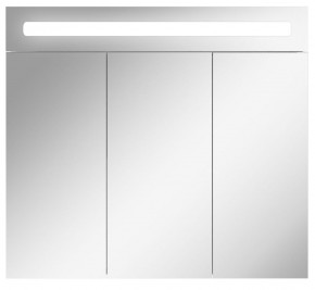 Шкаф-зеркало Аврора 80 с подсветкой LED Домино (DV8009HZ) в Нягани - nyagan.mebel-74.com | фото