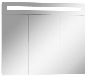 Шкаф-зеркало Аврора 85 с подсветкой LED Домино (DV8010HZ) в Нягани - nyagan.mebel-74.com | фото