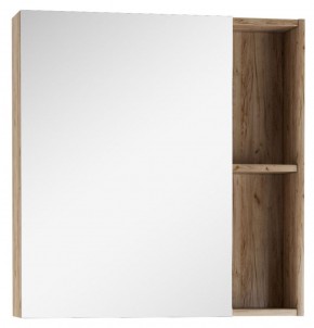 Шкаф-зеркало Craft 70 левый/правый Домино (DCr2213HZ) в Нягани - nyagan.mebel-74.com | фото