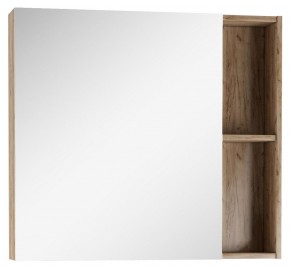 Шкаф-зеркало Craft 80 левый/правый Домино (DCr2204HZ) в Нягани - nyagan.mebel-74.com | фото