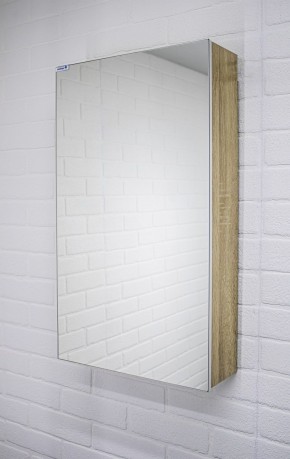Шкаф-зеркало Мечта 40 Дуб сонома АЙСБЕРГ (DM2317HZ) в Нягани - nyagan.mebel-74.com | фото