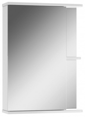 Шкаф-зеркало Норма 1-50 левый АЙСБЕРГ (DA1601HZ) в Нягани - nyagan.mebel-74.com | фото