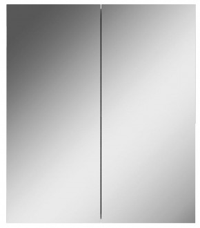 Шкаф-зеркало Норма 60 2 двери АЙСБЕРГ (DA1619HZ) в Нягани - nyagan.mebel-74.com | фото