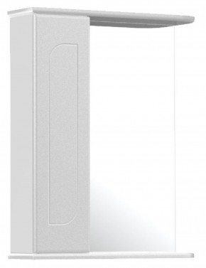Шкаф-зеркало Радуга Белый 55 левый/правый АЙСБЕРГ (DA1138HZR) в Нягани - nyagan.mebel-74.com | фото