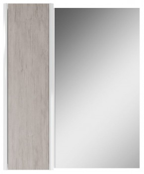 Шкаф-зеркало Uno 60 Дуб серый левый/правый Домино (DU1503HZ) в Нягани - nyagan.mebel-74.com | фото
