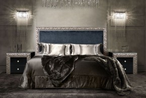 Спальный гарнитур Тиффани Premium черная/серебро в Нягани - nyagan.mebel-74.com | фото
