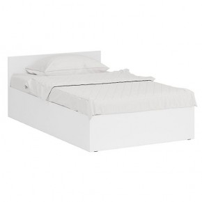 Стандарт Кровать 1200, цвет белый, ШхГхВ 123,5х203,5х70 см., сп.м. 1200х2000 мм., без матраса, основание есть в Нягани - nyagan.mebel-74.com | фото