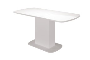 Стол обеденный Соренто 2 раздвижной (Белый) в Нягани - nyagan.mebel-74.com | фото