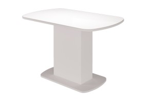 Стол обеденный Соренто (Белый глянец) в Нягани - nyagan.mebel-74.com | фото