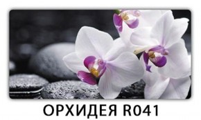 Стол обеденный Трилогия с фотопечатью Орхидея R041 в Нягани - nyagan.mebel-74.com | фото