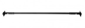 Турник раздвижной 1450-1700 цв. черный FLEXTER PROFI в Нягани - nyagan.mebel-74.com | фото