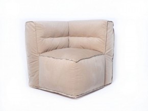 Угловое модульное бескаркасное кресло Комфорт (Карамель велюр) в Нягани - nyagan.mebel-74.com | фото