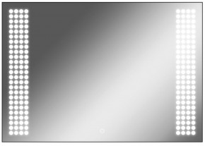 Зеркало Cosmo 100 black с подсветкой Sansa (SC1047Z) в Нягани - nyagan.mebel-74.com | фото
