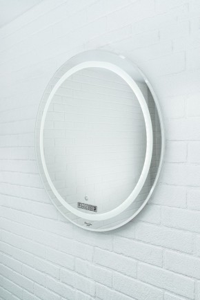 Зеркало Gia 75 white с подсветкой Sansa (SGa1044Z) в Нягани - nyagan.mebel-74.com | фото