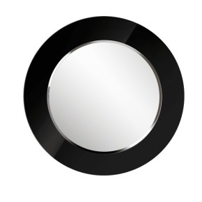 Зеркало круглое черный (РМ/02) в Нягани - nyagan.mebel-74.com | фото