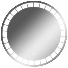 Зеркало Маскат 700х700 с подсветкой Домино (GL7057Z) в Нягани - nyagan.mebel-74.com | фото