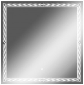 Зеркало Паликир 700х700 с подсветкой Домино (GL7051Z) в Нягани - nyagan.mebel-74.com | фото