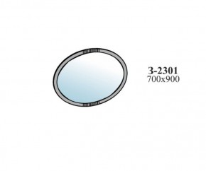 Зеркало ШЕР Дуб серый (З-2301) в Нягани - nyagan.mebel-74.com | фото